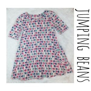 Jumping Beans Multi. Color butterfly dress Sz. 2T